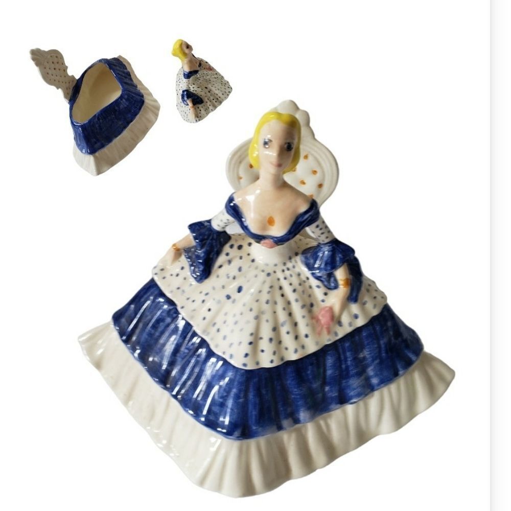 Victorian Lady Trinket Box